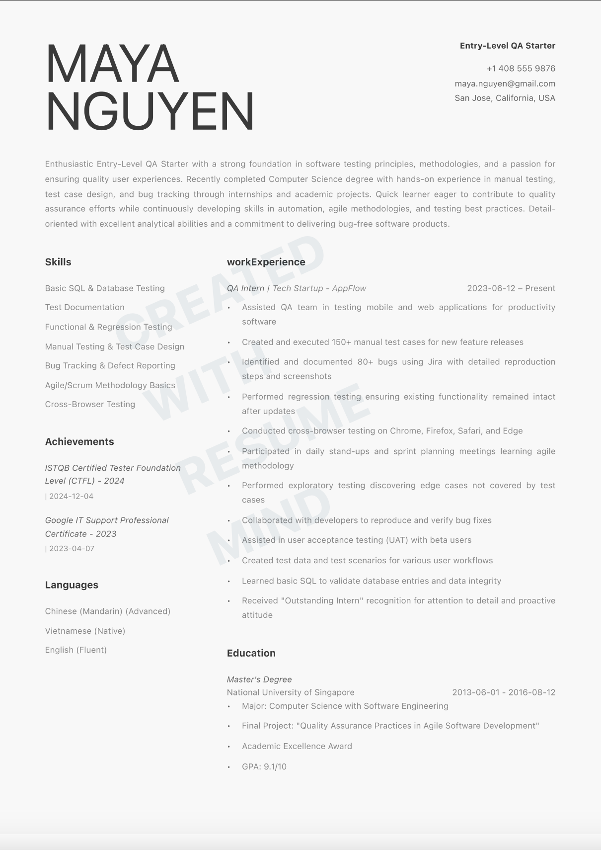 Entry-Level QA Starter