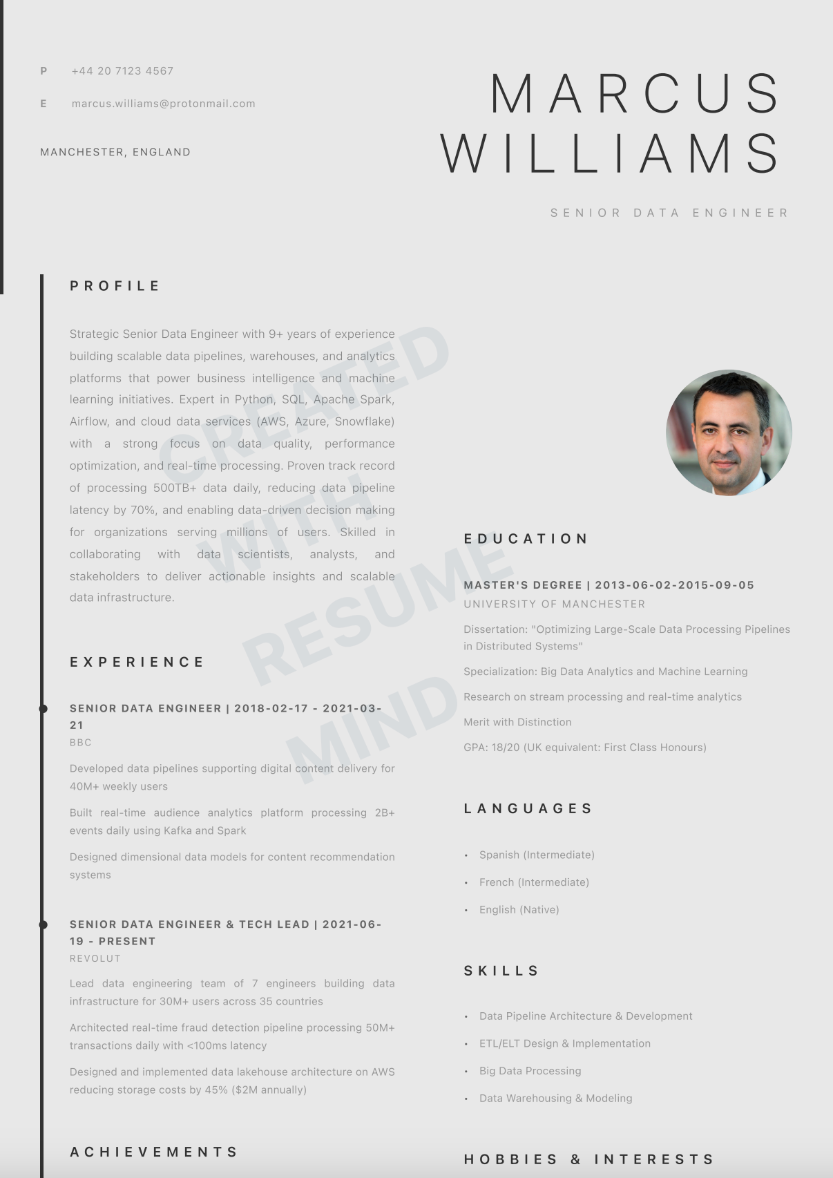 Senior Data Engineer