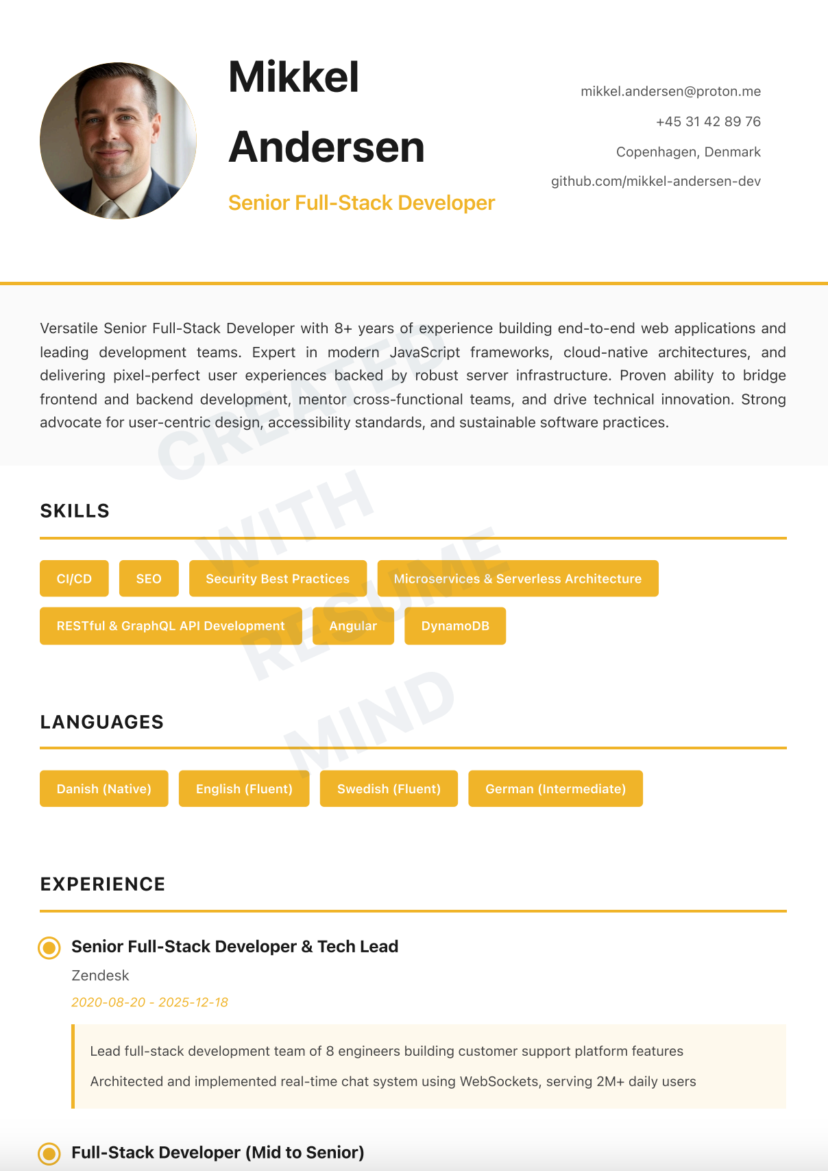 Senior Full-Stack Developer
