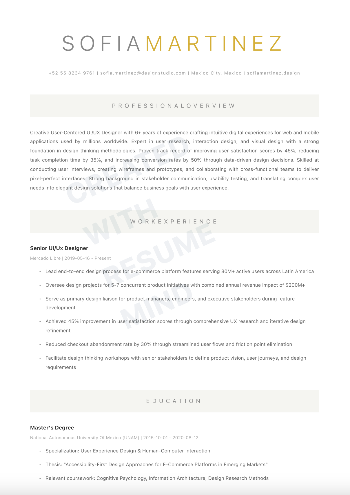 User-Centered UI/UX Designer